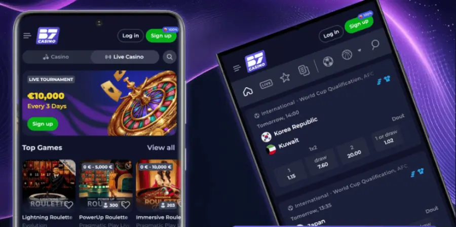 B7casino app download